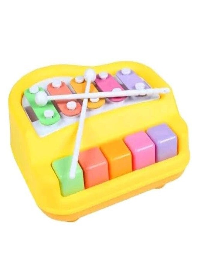 BANNI Mini Xylophone Musical Toy for Toddlers | 5 Key Colorful Piano with Mallets | Early Learning Educational Instrument for Kids & Babies | Music Gift Toy - Image 2